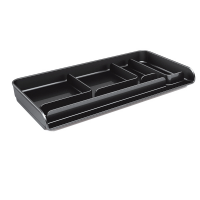 Vaschetta portacancelleria Mydesk - 26,1 x 12,5 x 2,8 cm - nero - Arda 8110N