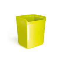Bicchiere portapenne Mydesk - 8,7 x 7,4 x 10 cm - verde - Arda 8111V