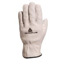 Guanti da lavoro FBN49 - pelle pieno fiore di bovino - taglia 09 - bianco - conf. 12 pezzi - Deltaplus - FBN4909 - 3295249018009 - DMwebShop