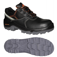 Calzatura di sicurezza Phocea S3 SRC - pelle crosta pigmentata - numero 42 - nero - Deltaplus - PHOCES3NO42 - 3295249195830 - DMwebShop