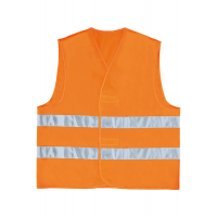 Gilet alta visibilita' GILP2 - poliestere - taglia L - arancio fluo - Deltaplus - GILP2ORGT - 3295249157036 - DMwebShop