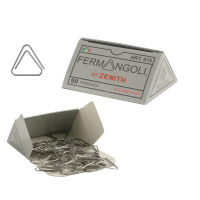 Fermangoli 815 - acciaio inox - conf. 50 pezzi - Zenith - 0608158000 - 8009613815058 - DMwebShop