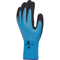 Guanti da lavoro VV736 - poliammide - palmo e dorso in lattice - taglia 10 - blu chiaro - Deltaplus - VV736BL10 - 3295249201272 - DMwebShop