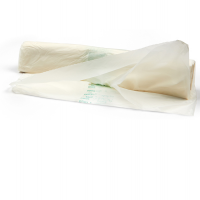 Biosacco per immondizia - 42 x 42 cm - 10 lt - 19 micron - bianco - rotolo da 15 sacchi - Perfetto - 0359D - 8000957035942 - DMwebShop