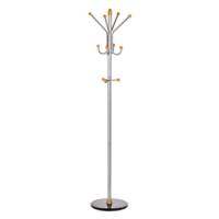 Appendiabiti 11 posti 185 x 40 cm argento Alco - 11457