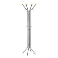 Appendiabiti 4 posti 180 x 52 cm argento - 11461