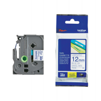 Nastro originale per etichettatrici - blu-bianco - TZE-233 - 12 mm x 8 mt - Brother - TZE233 - 4977766685276 - DMwebShop