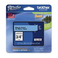 Nastro - nero-blu - TZE541 - 18 mm x 8 mt - Brother - TZ-e541 - 4977766686501 - DMwebShop