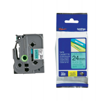 Nastro - nero-verde - 24 mm x 8 mt - Brother - TZE751 - 4977766692434 - DMwebShop