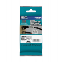 Nastro originale per etichettatrici - laminato flessibile - nero-bianco - TZe-FX231 - 12 mm x 8 mt - Brother - TZeFX231 - 4977766691741 - DMwebShop
