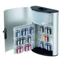 Cassetta portachiavi da parete Key Box Plus 30,2x40x11 - 8 cm 54 posti grigio - 10435