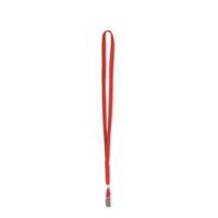Cordoncino per portabadge 49 x 1 cm rosso - 9564