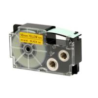 Nastro 18 mm x 8 mt nero giallo - 10930