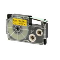 Nastro 9 mm x 8 mt nero giallo - 10940