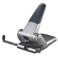 Perforatore 5180 passo 8 cm max 65 fogli 2 fori argento - 10411