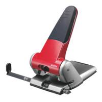 Perforatore 5180 passo 8 cm max 65 fogli 2 fori rosso - 10412