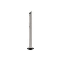 Portacenere da terra da esterno diametro 18 cm H 90 cm acciaio inox Studio T 1609001 - 11478