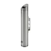 Portacenere murale da esterno diametro 10 cm H 48 cm acciaio inox Studio T 1609004 - 11477