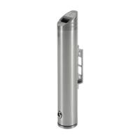 Portacenere murale da esterno diametro 10 cm H 48 cm acciaio inox Studio T 1609004 - 11477