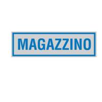 Targhetta adesiva MAGAZZINO 16,5 x 5 cm - 10736