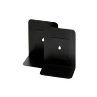 Coppia reggilibri - metallo - 13,5 x 17,5 cm - nero - Lebez - 088-N - 8007509008867 - DMwebShop