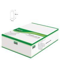 Etichette con filo - 9 x 24 mm - bianco - conf. 1000 pezzi - Lebez - A384 - 8007509003848 - DMwebShop