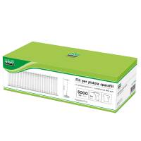 Fili per sparafili 5260 - 6,5 cm - trasparente - conf. 5000 pezzi - Lebez - 5268 - 8007509041208 - DMwebShop