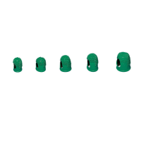 Ditali LAufer - caucciu' - Ø 19 mm - verde - conf. 10 pezzi - Lebez - 77411 - 4006677774110 - DMwebShop