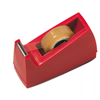 Dispenser per nastro adesivo - 33 mt - rosso - Lebez 72-R