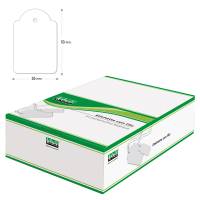 Etichette con filo - 36 x 53 mm - bianco - conf. 500 pezzi - Lebez - A392 - 8007509003923 - DMwebShop