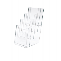 Portadepliant - plastica trasparente - 11 x 25 x 14 cm - Lebez - 5022 - 4891201000694 - DMwebShop