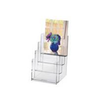Portadepliant - plastica trasparente - 16,5 x 24 x 14 cm - Lebez - 5023 - 4891201000700 - DMwebShop
