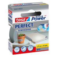 Nastro adesivo telato XP Perfect - 19 mm x 2,7 mt - grigio - Tesa - 56341-00033-04 - 4042448044112 - DMwebShop