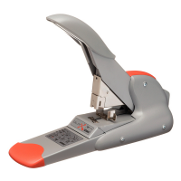 Cucitrice da tavolo DUAX Heavy Duty - capacita' massima 170 fogli - grigio - Rapid 21698301