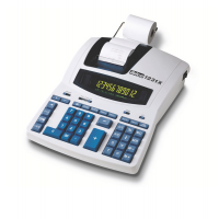 Calcolatrice da tavolo scrivente - 1231X - 12 cifre - bianco - Ibico IB404009