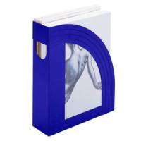 Portariviste E803 - 24,5 x 30 cm - dorso 7,5 cm - blu - Fellowes - E803-BN - 8015687006933 - DMwebShop