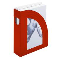 Portariviste E803 - 24, 5x 30 cm - dorso 7,5 cm - rosso - Fellowes - E803-RO - 8015687006735 - DMwebShop