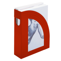 Portariviste E803 - 24, 5x 30 cm - dorso 7,5 cm - rosso - Fellowes - E803-RO - 8015687006735 - DMwebShop
