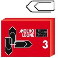 Fermagli zincati - lunghezza 2,9 cm - n. 3 - scatola 100 pezzi - conf. 10 pezzi - Molho Leone - 21113 - 47861A - DMwebShop
