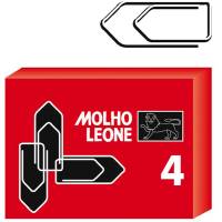 Fermagli zincati - n. 4 - lunghezza 3,2 cm - scatola 100 pezzi - conf. 10 pezzi - Molho Leone - 21114 - 47862A - DMwebShop