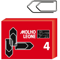 Fermagli zincati - lunghezza 32 mm - n. 4 - conf. 100 pezzi - Molho Leone - 21114 - 8002057211141 - DMwebShop