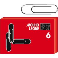 Fermagli zincati - n. 6 - lunghezza 5,7 cm - conf. 100 pezzi - Molho Leone - 21106 - 8002057211066 - DMwebShop