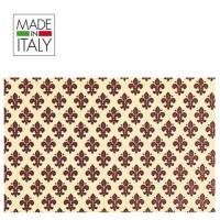 Rotolo Cartarivesto Rex Taco - 49 x 300 cm - adesivo - lavabile - giglio marrone - Rex Sadoch - T33Y3-413 - 8006715002119 - DMwebShop