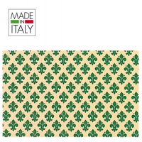 Rotolo Cartarivesto Rex Taco - 49 x 300 cm - adesivo - lavabile - giglio verde - Rex Sadoch - T33Y3-416 - 8006715002195 - DMwebShop