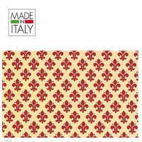 Rotolo Cartarivesto Rex Taco - 49 x 300 cm - adesivo - lavabile - giglio rosso - Rex Sadoch - T33Y3-419 - 8006715002201 - DMwebShop