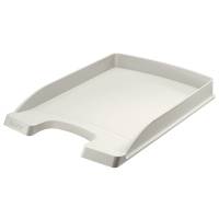 Vaschetta portacorrispondenza Plus Slim - 25,5 x 36 x 3,7 cm - grigio - conf. 10 pezzi - Leitz - 52370085 - 4002432311088 - DMwebShop