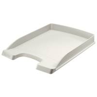 Vaschetta portacorrispondenza Plus Slim - 25,5 x 36 x 3,7 cm - grigio - conf. 10 pezzi - Leitz - 52370085 - 4002432311088 - DMwebShop