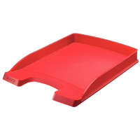 Vaschetta portacorrispondenza Plus Slim - 25,5 x 36 x 3,7 cm - rosso - conf. 10 pezzi - Leitz - 52370025 - 4002432374830 - DMwebShop