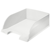 Vaschetta portacorrispondenza Plus Jumbo - 25,5 x 10,3 x 36 cm - bianco - conf. 4 pezzi - Leitz - 52330001 - 4002432370870 - DMwebShop