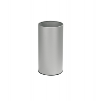 Portaombrelli tondo - 20 lt - metallo - Ø 24 cm - altezza 49 cm - grigio - Stilcasa F451262